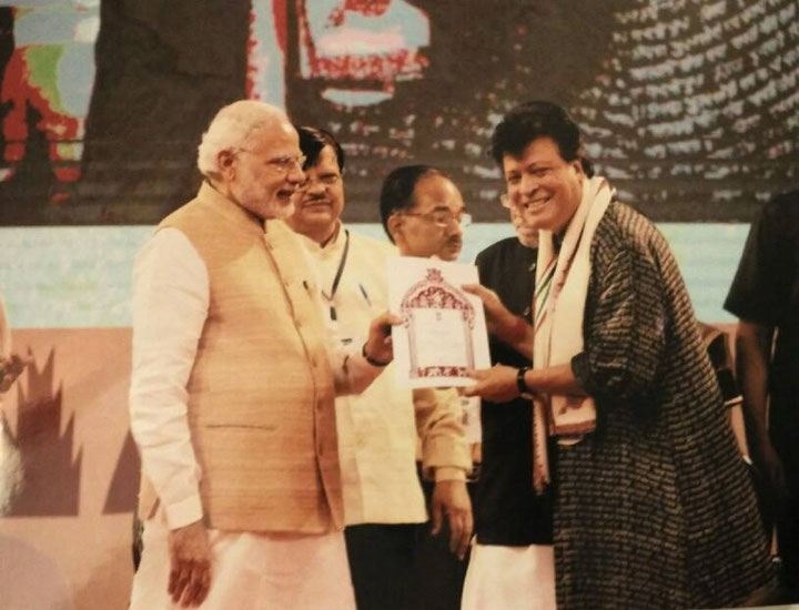 Biren Basak with ministers