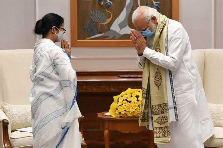 Modi Mamata delhi
