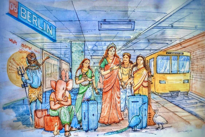 Durga Puja in Berlin