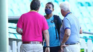 mohammad siraj abused