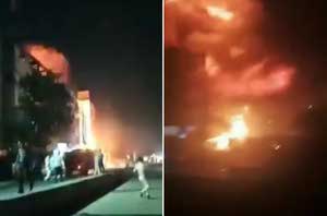 barasat fire attack