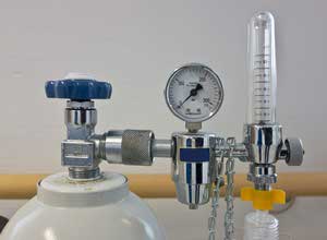 oxygen cylinder meter