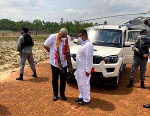 Governor Jagdeep Dhankar in Nandigram