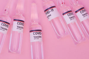 covid 19 vaccine bottles