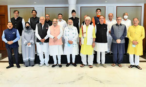Modi discussion about Jammu and Kashmir
