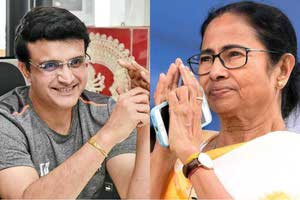 Sourav Ganguly Mamata Banerjee
