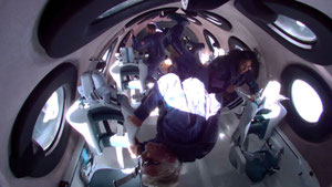 Richard Branson space flight