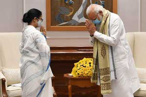 Modi Mamata delhi