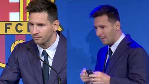 Messi leave barsa