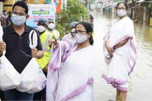 Mamata Banerjee Flood