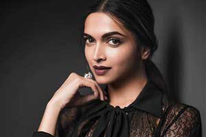 Deepika Padukone black dress