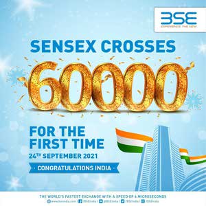 Share Market cross 60 thousands points