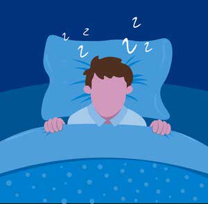 Sleep man