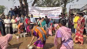 singur bjp dharnamanch purified by tmc