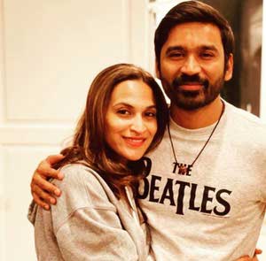 Dhanush and Aishwarya