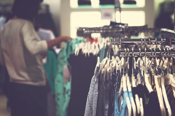 Shopping garments mall cloths shop